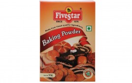 Five Star Baking Powder   Box  50 grams